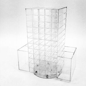 Transparent Rotating Makeup Organizer